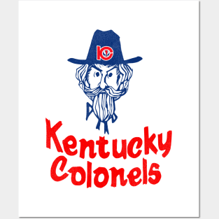 Defunct Kentucky Colonels ABA Basketball Posters and Art